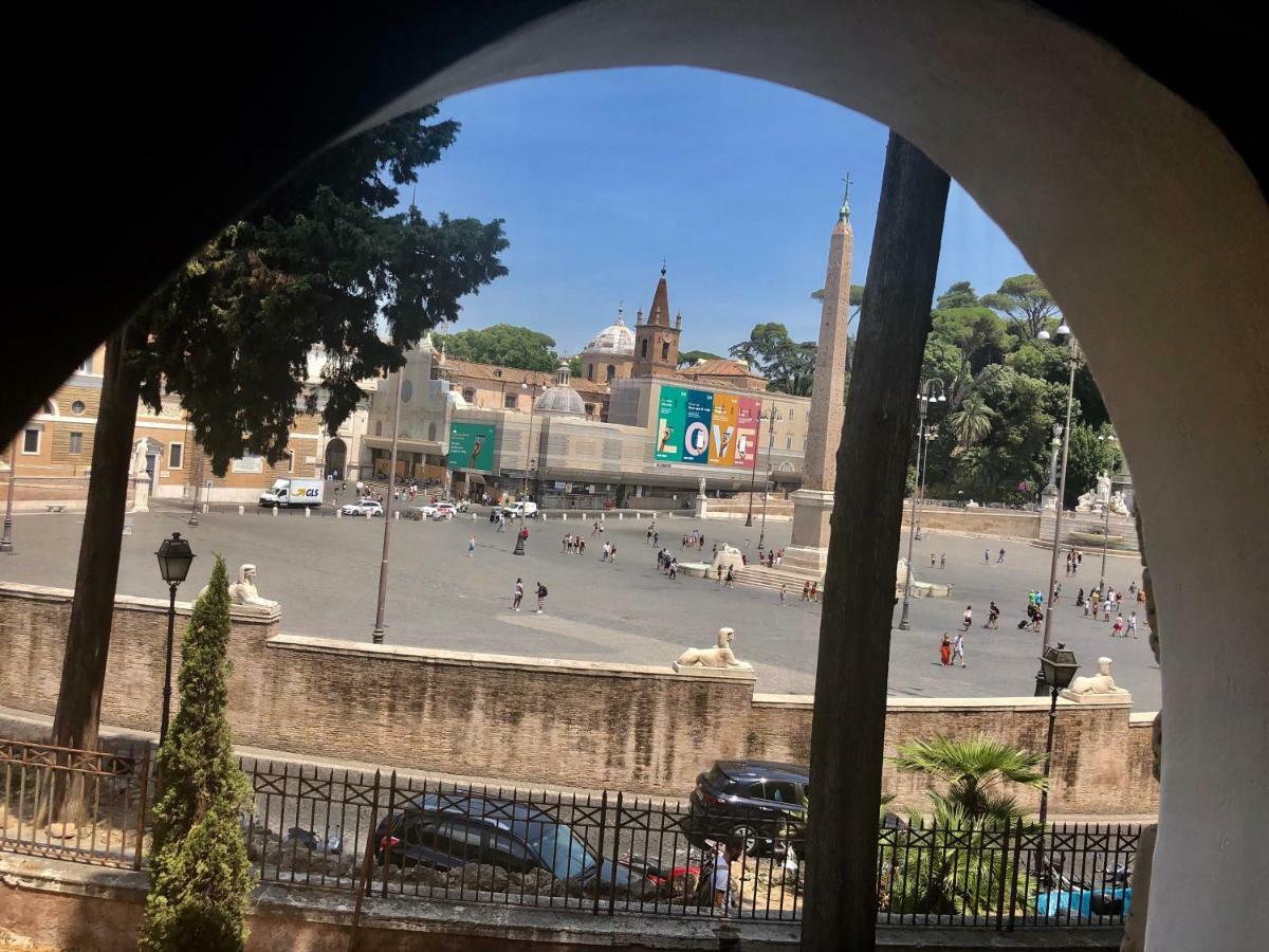 Apartmán Bellavista Piazza Del Popolo Řím Exteriér fotografie