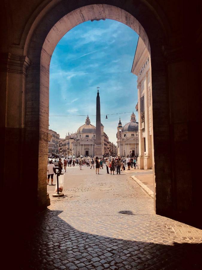 Apartmán Bellavista Piazza Del Popolo Řím Exteriér fotografie