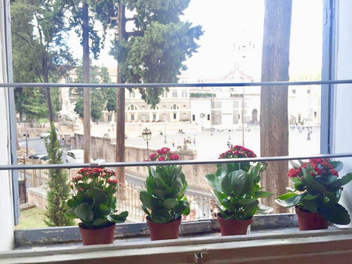 Apartmán Bellavista Piazza Del Popolo Řím Exteriér fotografie